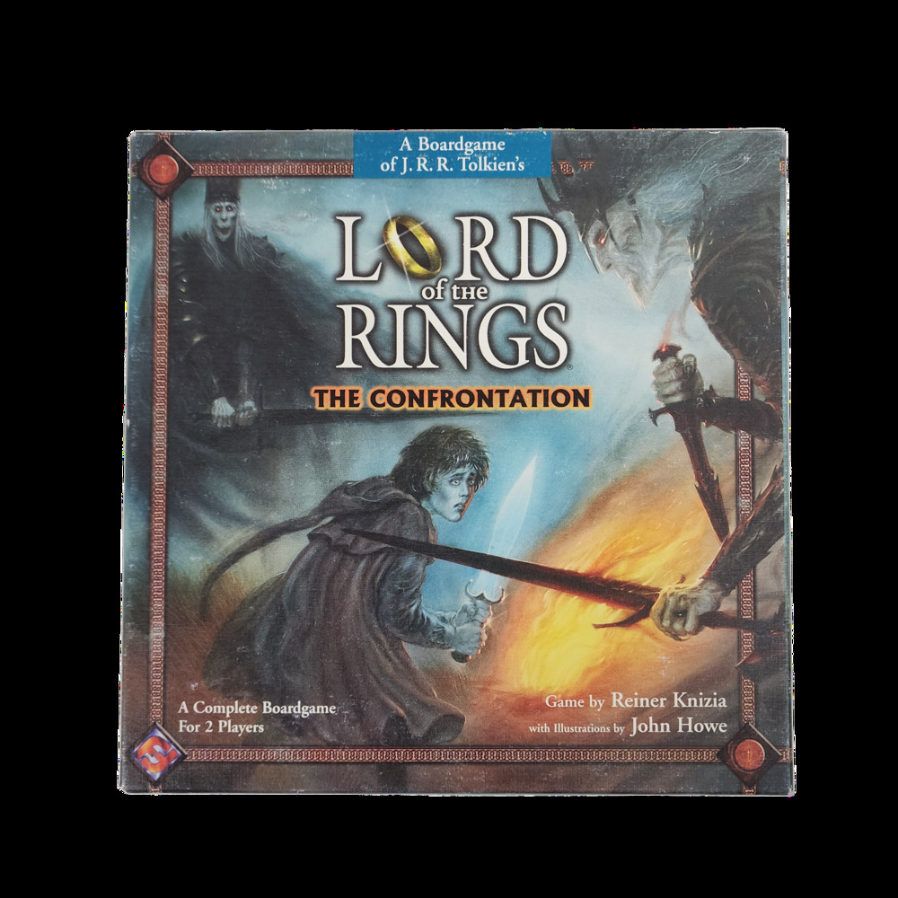 Lord of the Rings The Confrontation Board Game by Reiner Knizia Sophisticated